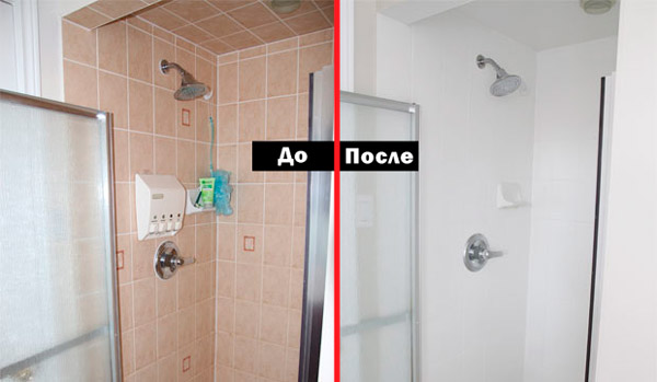  Покраска ванной комнаты до и после - 10